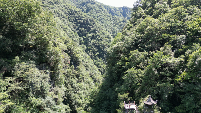 湖北神农大峡谷4A景区航拍