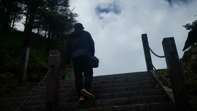 湖北神农架5A景区神农谷健身步道