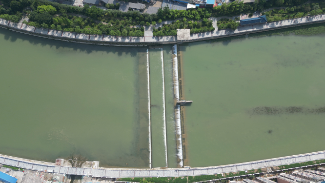 湖北襄阳保康县城市建设航拍