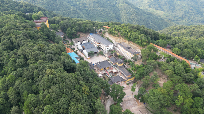 湖北黄石东方山风景区弥勒宫