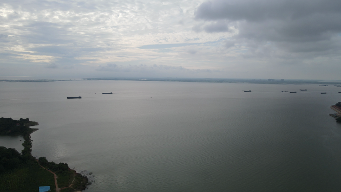 湖南岳阳洞庭湖风光