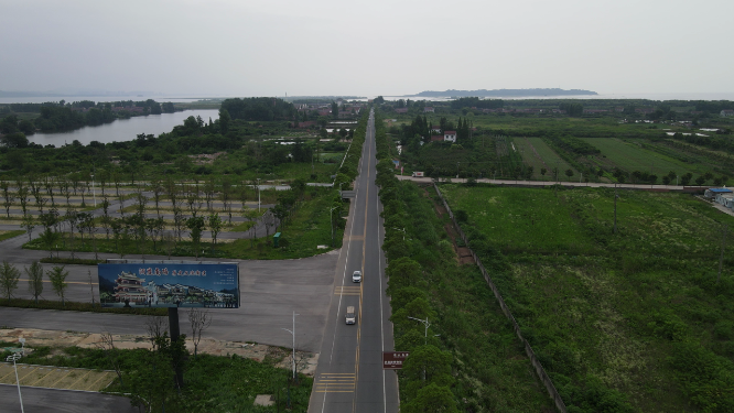 湖南岳阳洞庭湖鱼米之乡