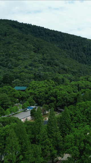 湖南常德夹山国家森林公园4A景区竖屏航拍