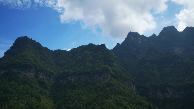 湖南张家界天门山5A景区索道观光