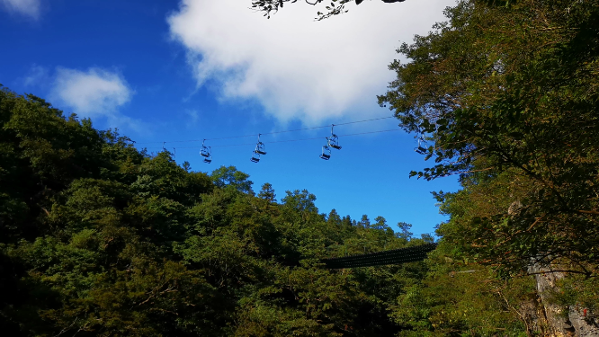 湖南张家界天门山索道观光