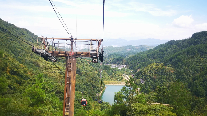 湖南张家界天门山索道观光