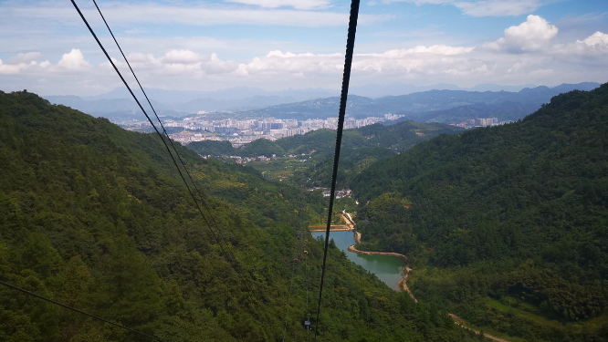 湖南张家界天门山索道观光