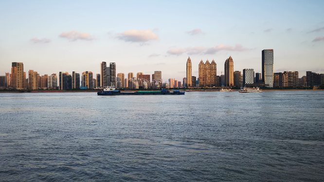 航拍湖南长沙城市宣传片地标建筑