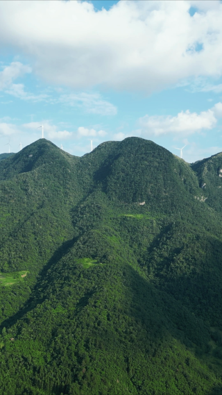 祖国壮丽雄伟山川竖屏航拍