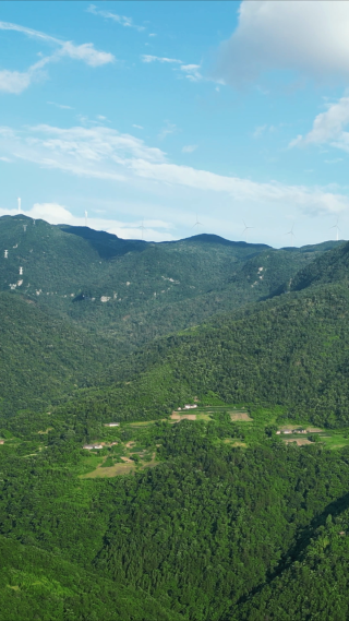 祖国壮丽雄伟山川竖屏航拍