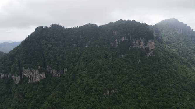 祖国大好河山湖北神农架5A天燕景区