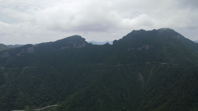 祖国大好河山湖北神农架5A天燕景区