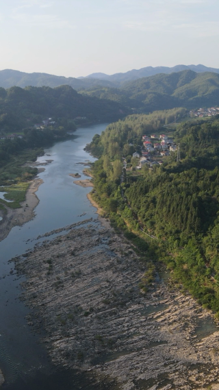 自然风光祖国大好河山竖屏航拍