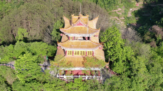 航拍湖南新晃侗族自治县