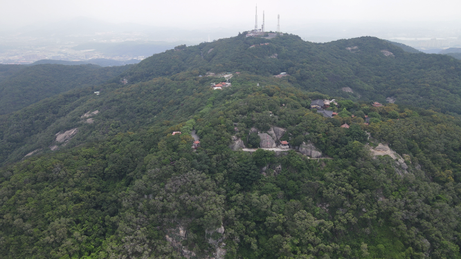 航拍福建泉州清源山5A景区