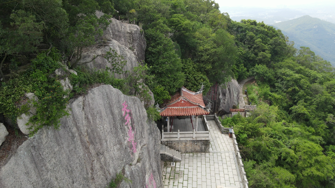 航拍福建泉州清源山5A景区