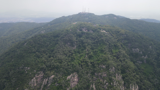 航拍福建泉州清源山5A景区