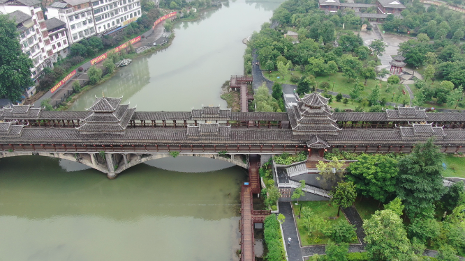 湖南邵阳城步县荣昌风雨桥 