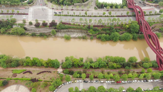 航拍湖南长沙城市宣传片地标建筑