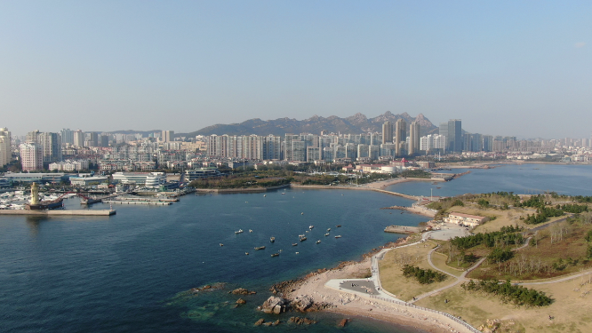 青岛城市风光航拍