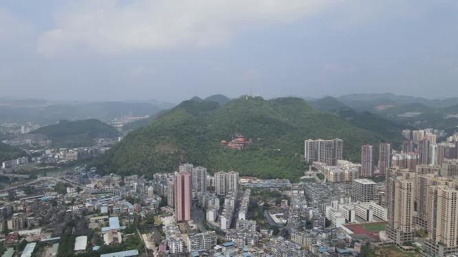 贵州铜仁城市建设航拍