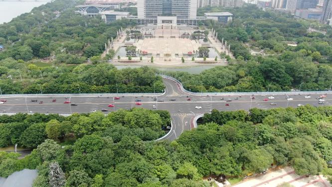 广西柳州城市交通转盘