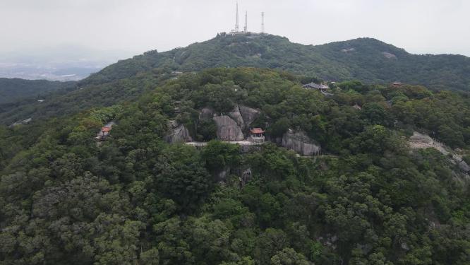 航拍泉州5A景区清源山