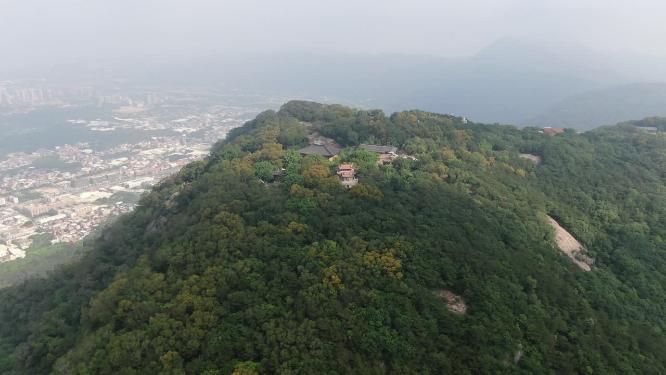 航拍泉州5A景区清源山
