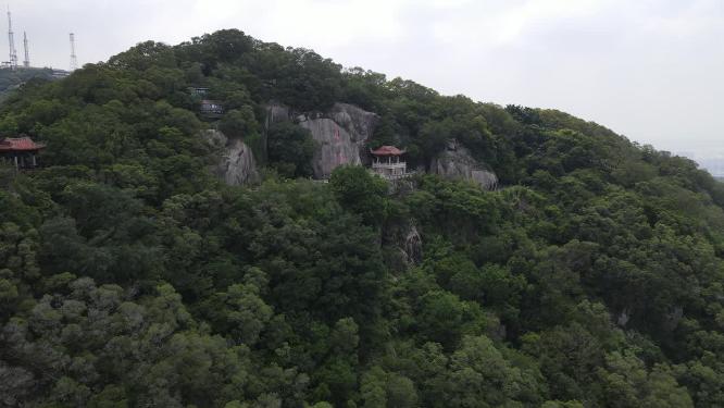 航拍泉州5A景区清源山