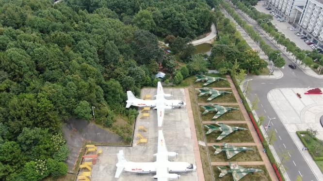 湖南长沙航空学院航拍
