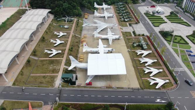 湖南长沙航空学院航拍