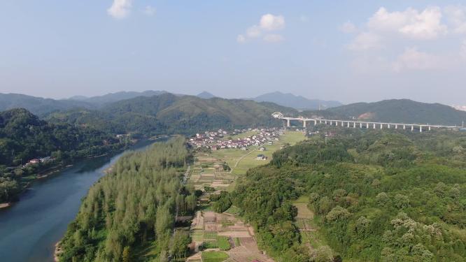 湖南怀化中坡山菩提寺航拍