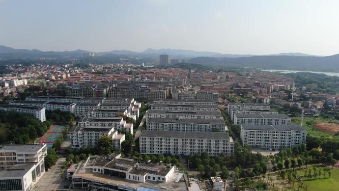 航拍湖南理工学院