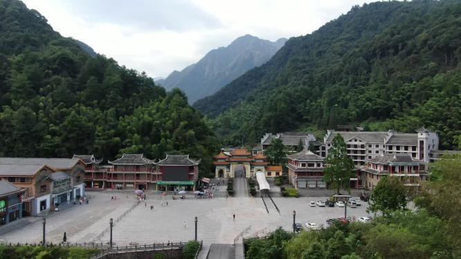 贵州梵净山5A景区航拍