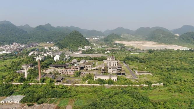 航拍贵州贵阳大兴国寺航拍