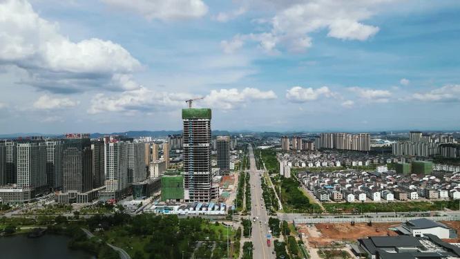 合集视频江西抚州城市风光4K航拍