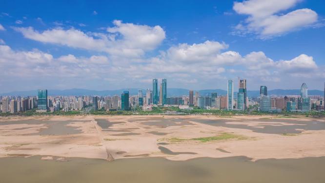 合集江西南昌城市风光移动延时