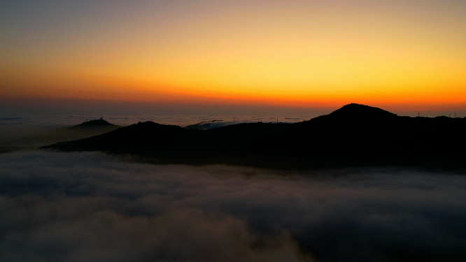 夜爬扁山等日出