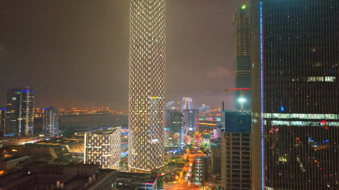 苏州国金夜景