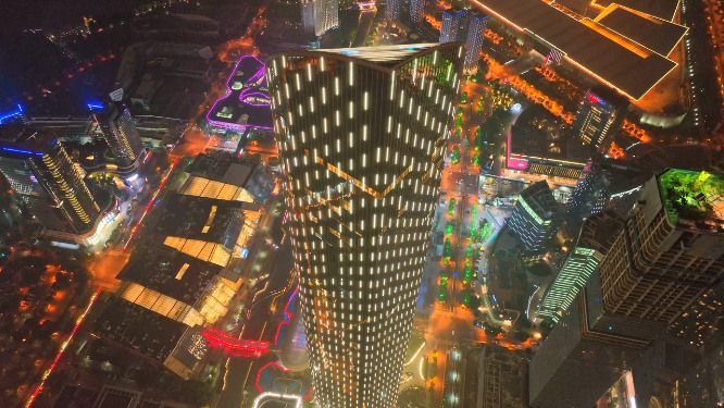 苏州国金夜景