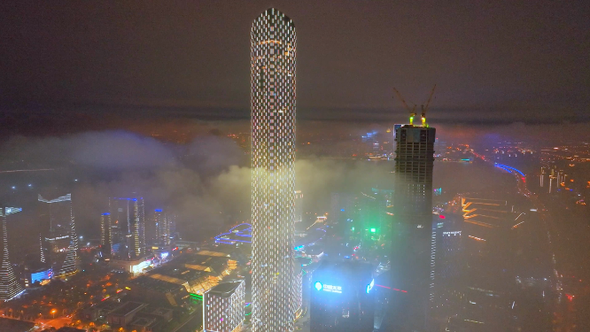 苏州国金夜景 