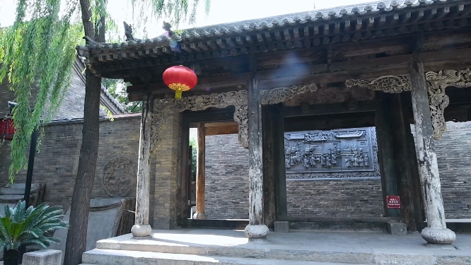 山西平遥古城文庙（孔子）视频素材