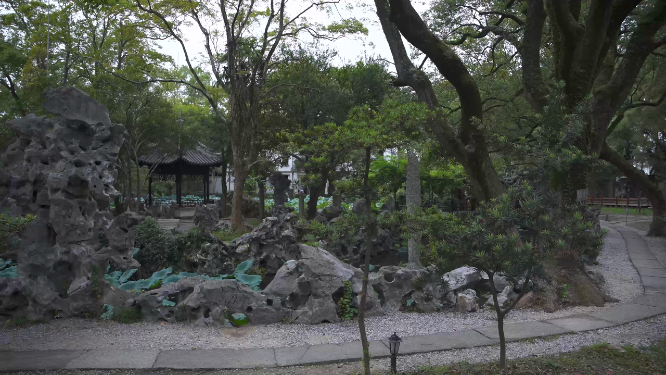 浙江湖州南浔古镇嘉业藏书楼建筑4K实拍视频