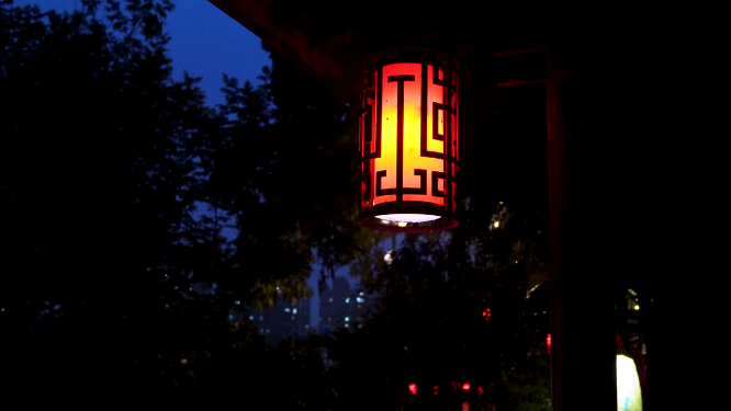 杭州桥西历史文化街区夜景4K视频素材