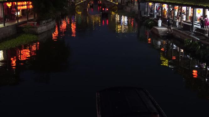 浙江嘉兴西塘古镇江南水乡风景