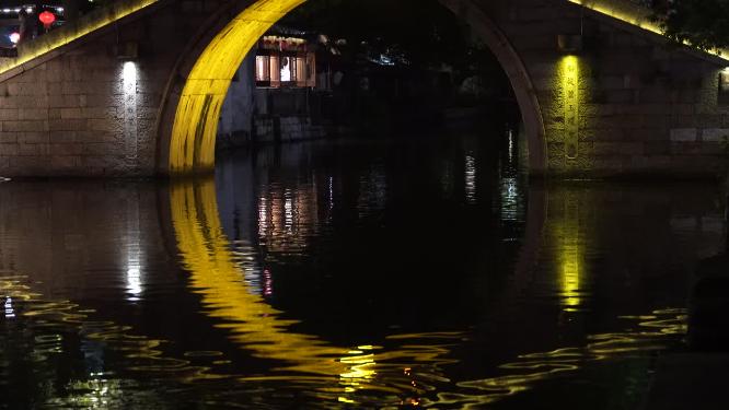 浙江嘉兴西塘古镇江南水乡风景