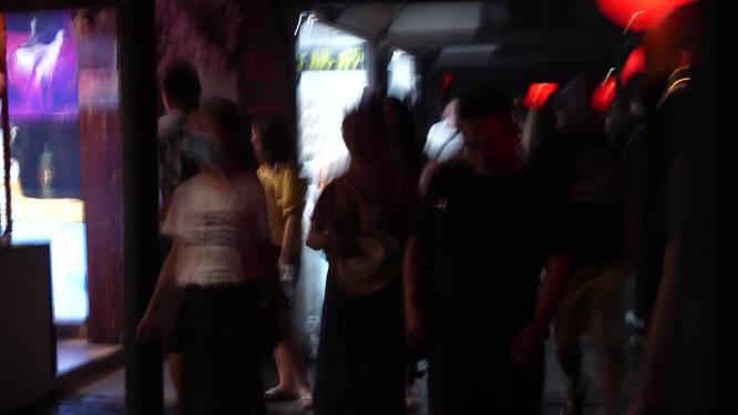 浙江嘉兴西塘古镇江南水乡风景