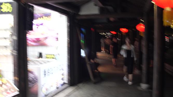 浙江嘉兴西塘古镇江南水乡风景