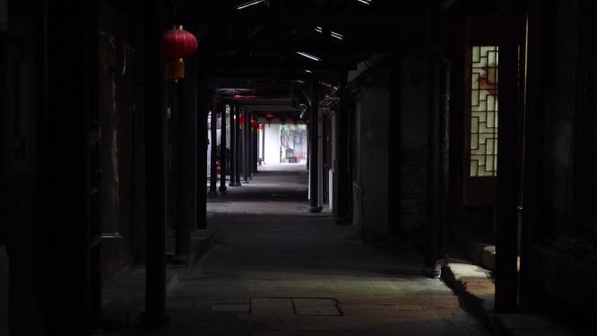 浙江嘉兴西塘古镇江南水乡风景