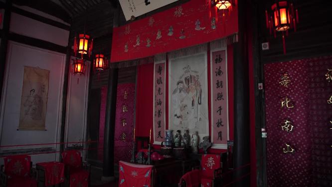 浙江嘉兴乌镇东栅江南民俗馆视频素材